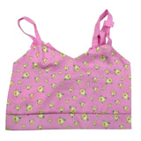 Lu Lu By Miss Grant Top Tinta Unita con Stampa per Bambina LL3665X ROSA LU LU BY MISS GRANT 