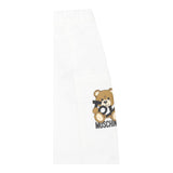 Moschino Pantalone Tinta Unita con Elastico In Vita per Neonato MUP05CXN BIANCO MOSCHINO 