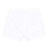 Moschino Bermuda tinta unita con Logo Bianco per Neonato MUQ018XXXX BIANCO MOSCHINO 