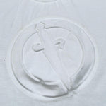 Cesare Paciotti T-Shirt Girocollo Tinta Unita con Stampa per Bambino TSP5114J BIANCO CESARE PACIOTTI 