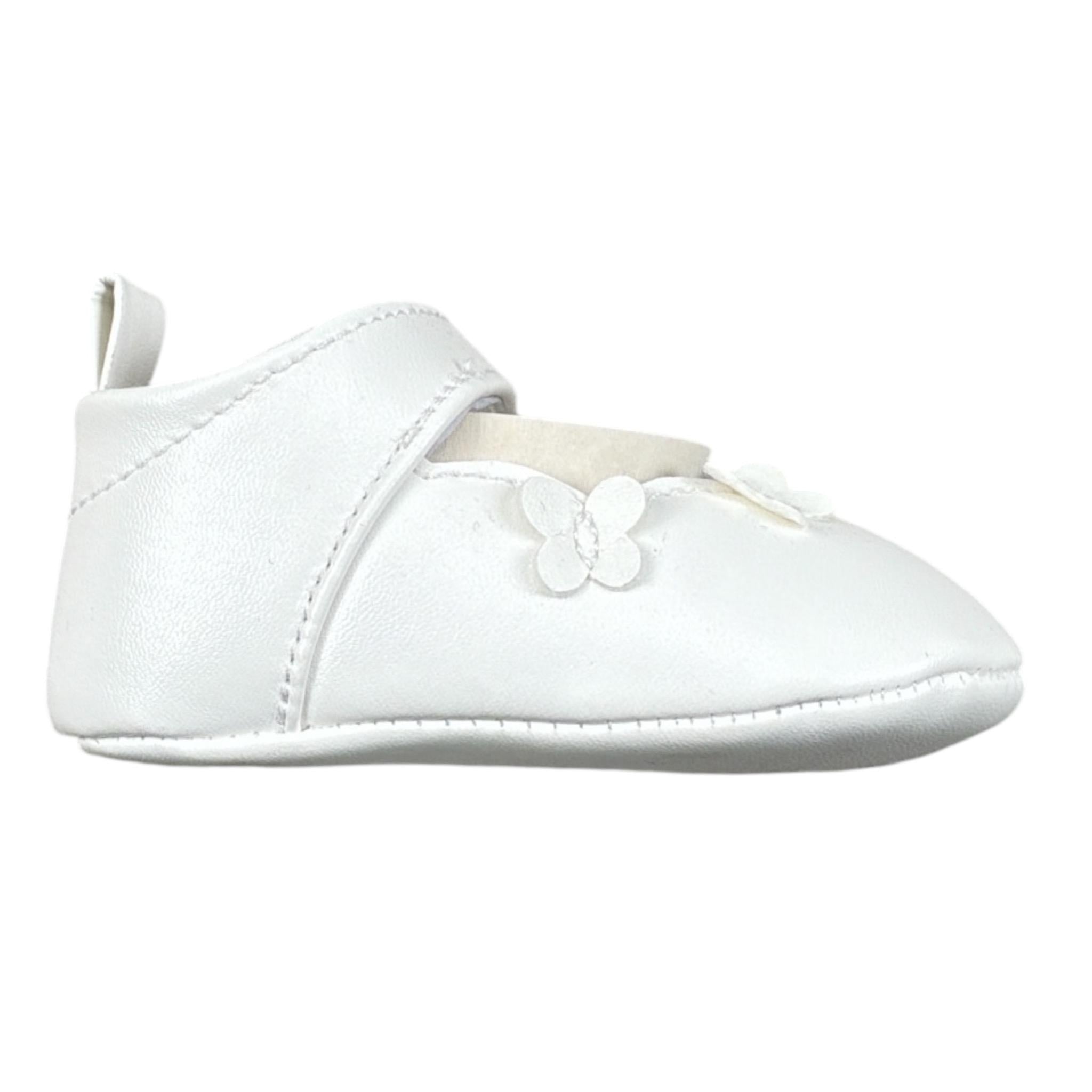 Mini Banda Mocassino tinta unita Bianco per Neonato 3B354 BIANCO MINI BANDA 