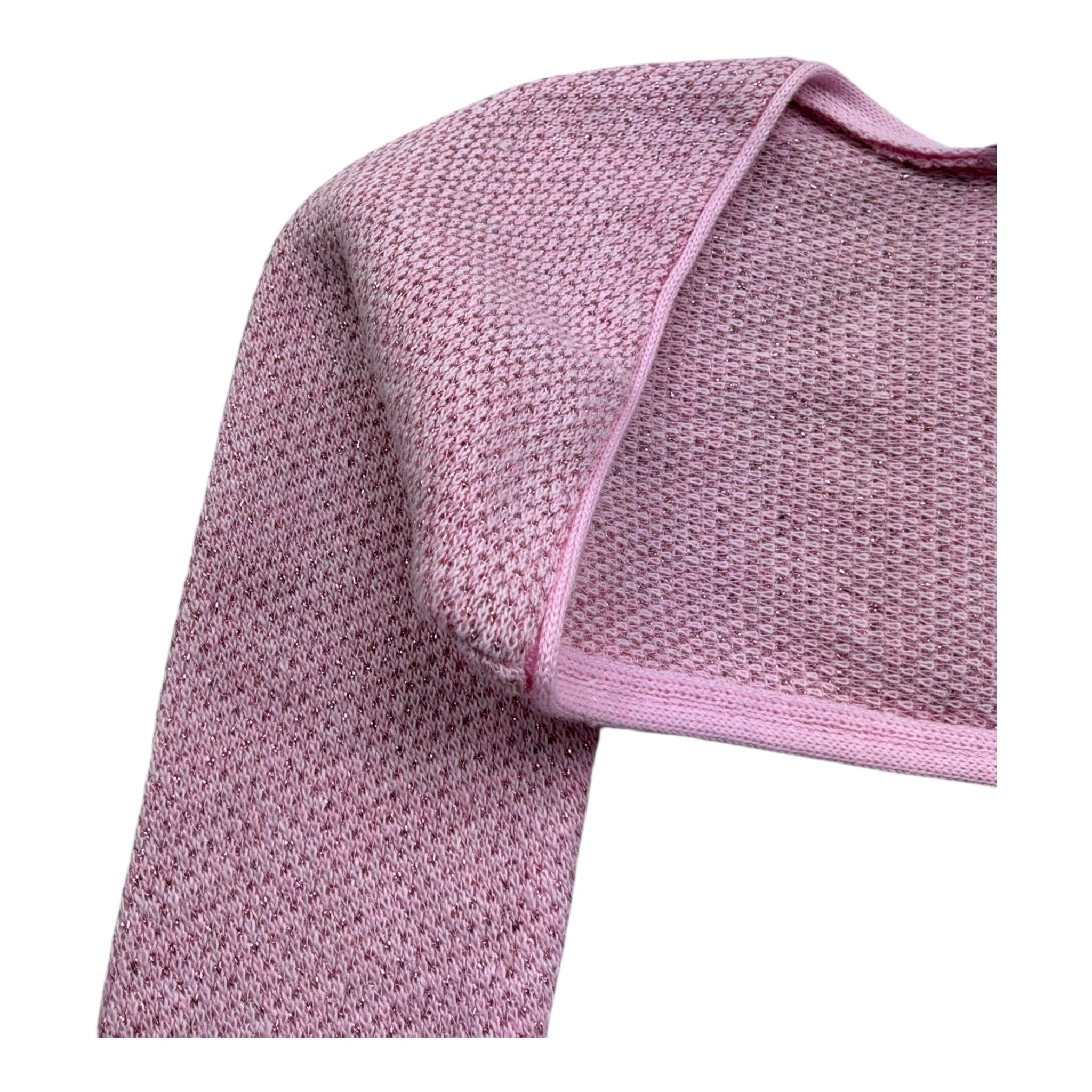 I Delfi Coprispalle Tinta Unita per Neonata 25P5158 ROSA I DELFI 