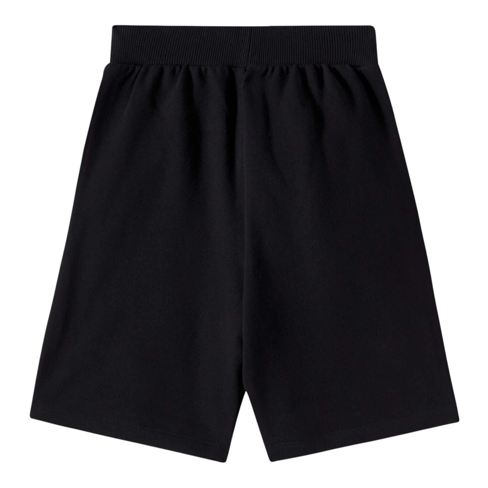 Balmain Bermuda Felpa Tinta Unita con Logo per Bambino BW6P29 NERO BALMAIN 