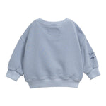 PLAY UP felpa tinta unita girocollo con stampa Azzurro per Neonato PA011AP10903N AZZURRO PLAY UP 
