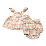 Tartine Et Chocolat 2-teiliges Set Rosa Hemden-Höschen für Baby Mädchen