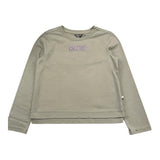 K-WAY shirt girocollo tinta unita con stampa Verde per Bambina K5122TW VERDE K-WAY 