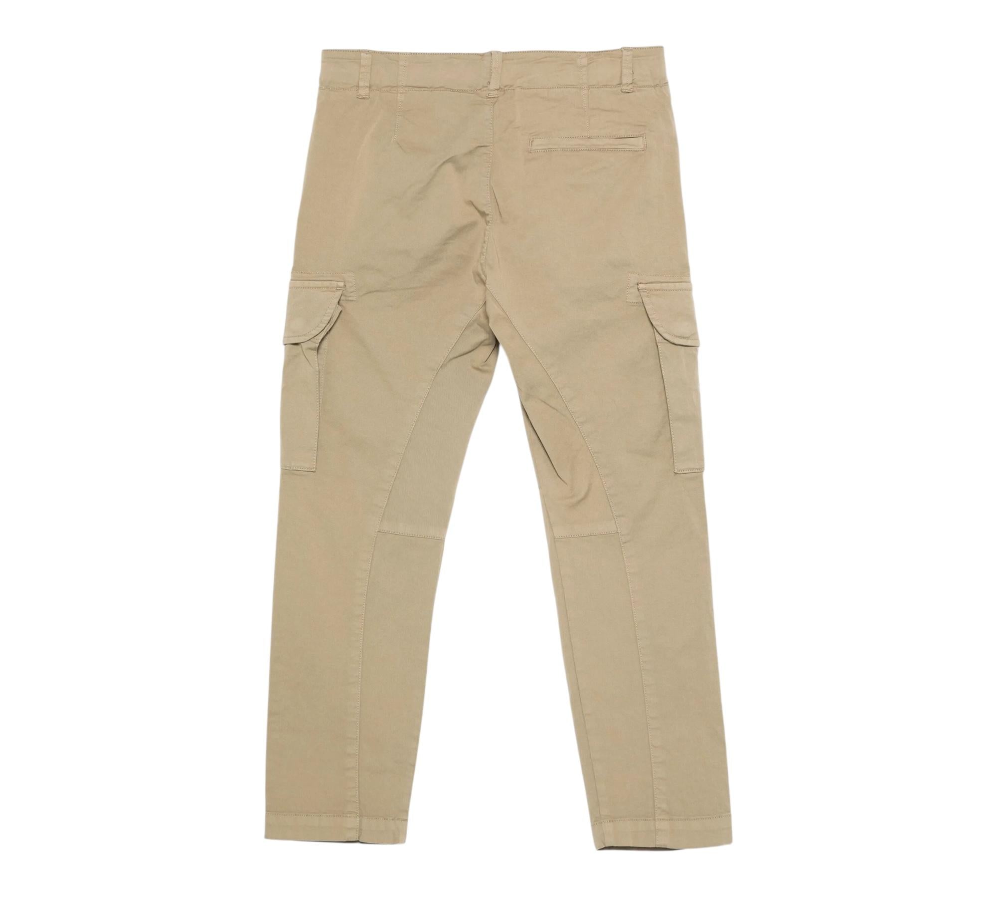 C.P. Company Pantalone Tinta Unita con Girovita Regolabile per Bambino CNP004X BEIGE C.P. COMPANY 