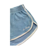 Saint Barth Short Tinta Unita In Spugna per Bambina CURLY AZZURRO SAINT BARTH 