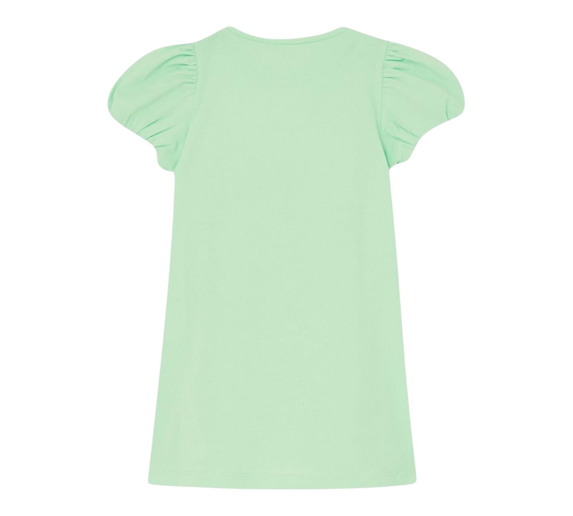 Liu Jo Abito Tinta Unita con Brillantini per Neonata KA5037J5003 VERDE LIU JO 