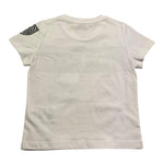 Bikkembergs T-Shirt Girocollo Tinta Unita con Logo per Neonato BK1545 BIANCO BiKKEMBERGS 