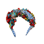 Carlotta Vindice Cerchietto Stampa Fantasia Multicolor per Bambina COLOR MULTICOLOR CARLOTTA VINDICE 