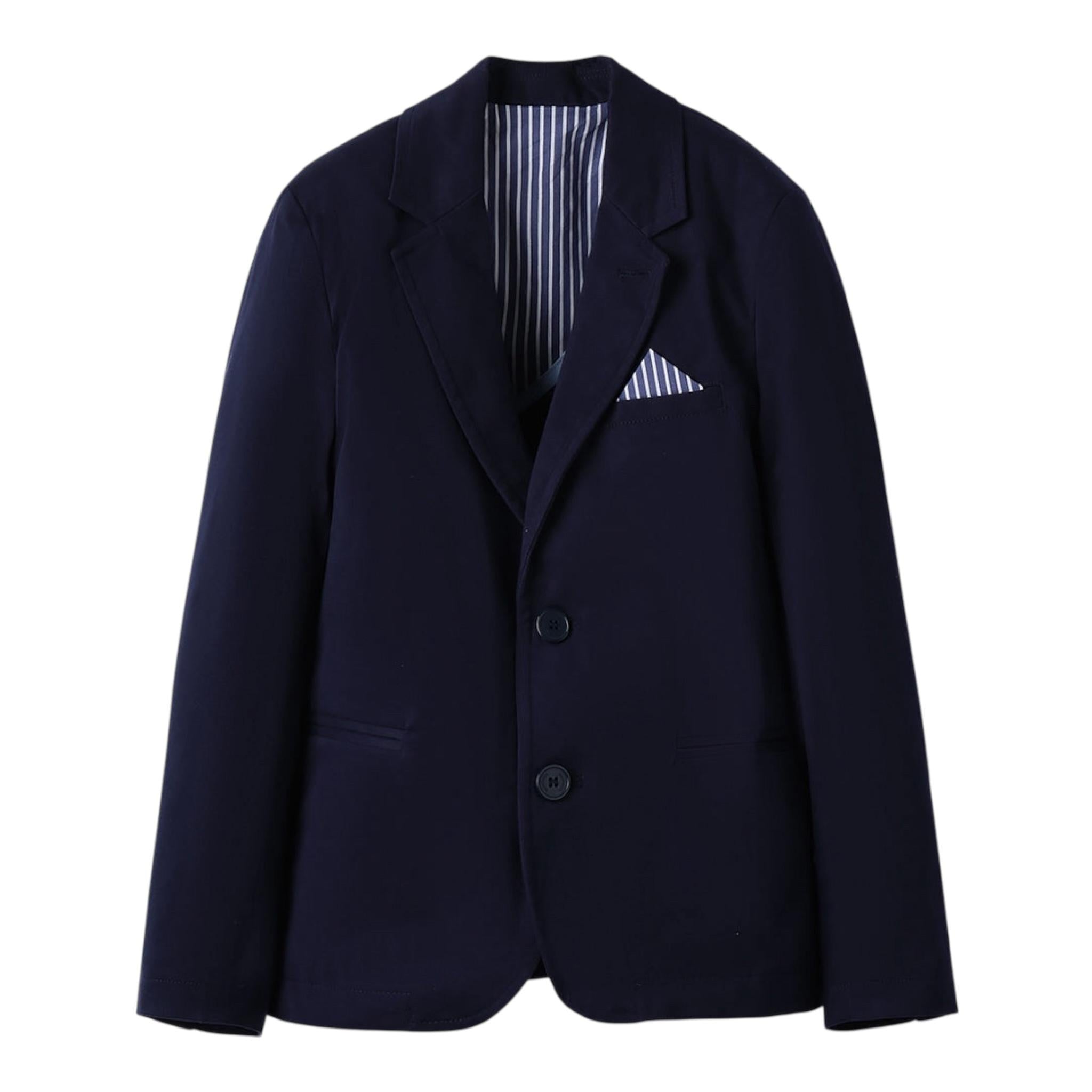 Sarabanda Giacca Tinta Unita con Bottoni per Neonato 0B665N BLU SARABANDA 