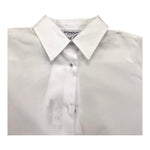 Dondup Camicia Tinta Unita Manica Lunga per Bambina DFCA028 BIANCO DONDUP 