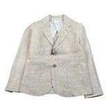 Manuel & Frank Giacca Tinta Unita con Bottoni per Bambino MF6207R BEIGE MANUEL & FRANK 