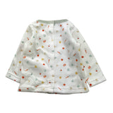 YATSI BABY completo maglia-fhettina tinta unita con fantasia a righe Bianco per Neonato 24200204 BIANCO YATSI BABY 