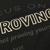 STAY STREET t-shirt girocollo tinta unita con stampa Nero per Bambino TB3005 NERO STAY STREET 