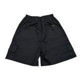 Syst Bermuda Tinta Unita con Elastico In Vita per Bambino BRB5000J NERO SYST 