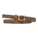 GUESS cintura tinta unita con logo Marrone per Bambina J4BZ52WFMF0 MARRONE GUESS 