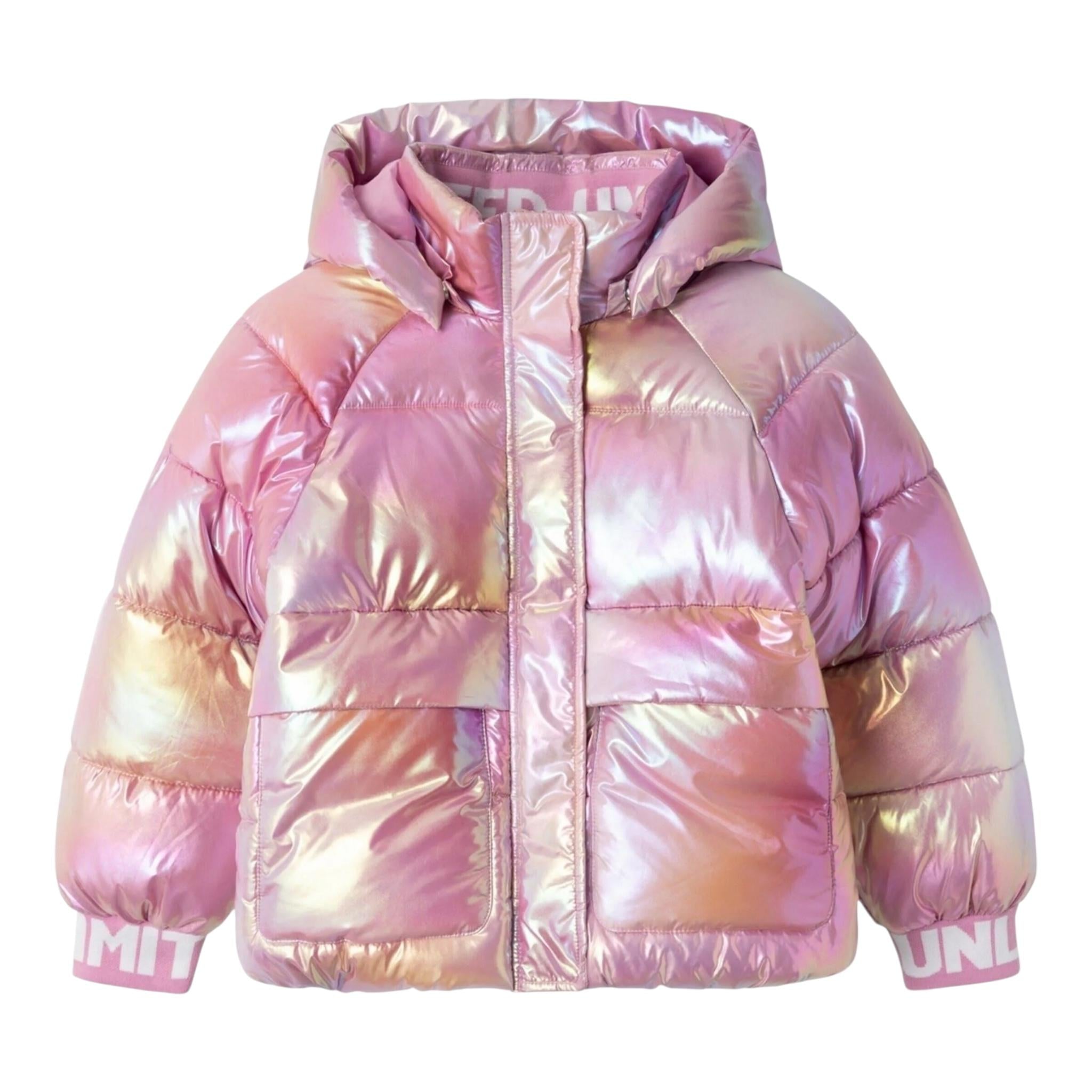 NAME IT giubbino tinta unita con cappuccio rimovibile Rosa per Bambina 13231168 ROSA NAME IT 