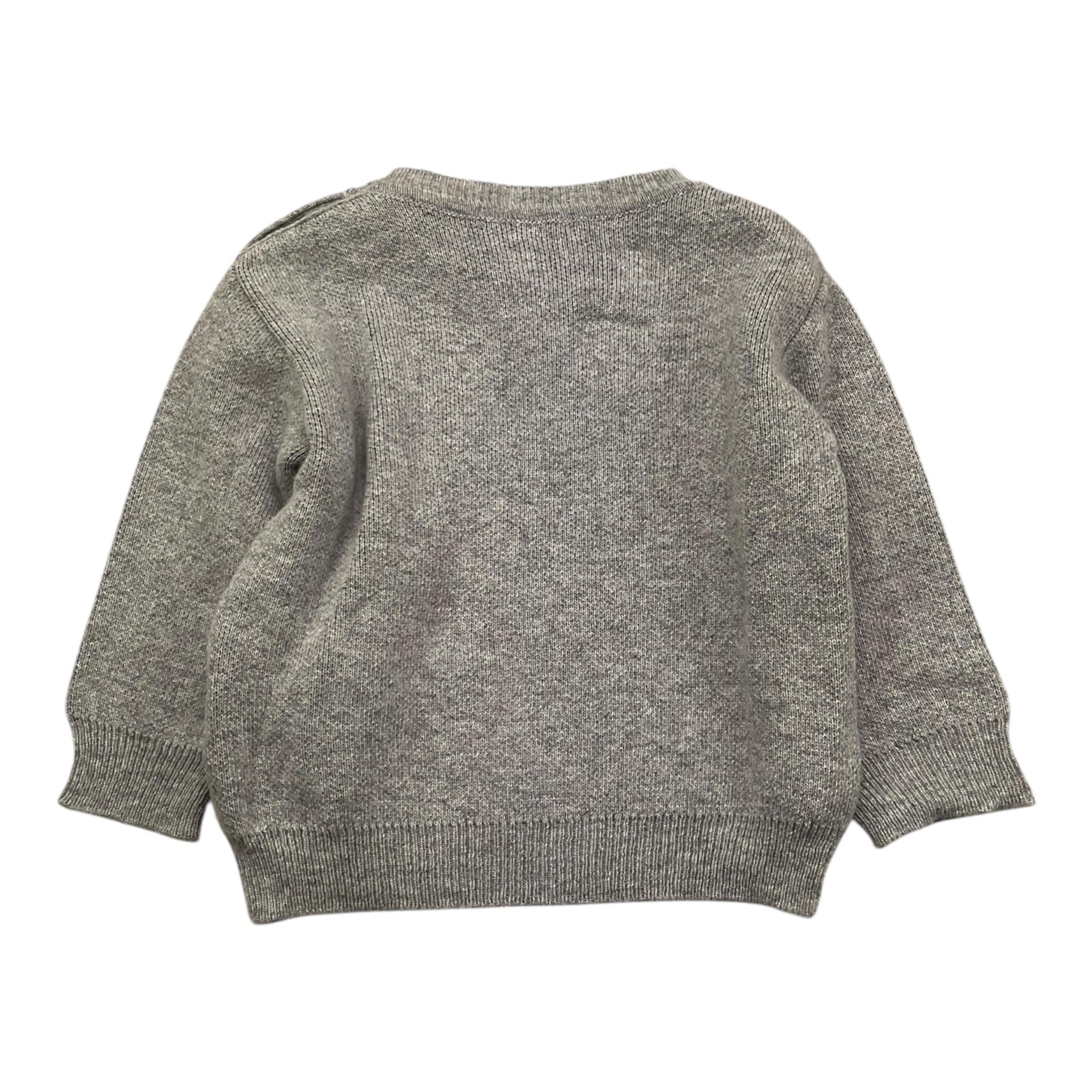 LE BEBE' maglia tinta unita con fantasia Grigio per Neonato LBB5149 GRIGIO LE BEBE' 