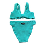 Saint Barth Costume 2 Pezzi Fascia-Mutandina per Bambina NIXIE VERDE ACQUA SAINT BARTH 