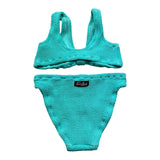 Saint Barth Costume 2 Pezzi Fascia-Mutandina per Bambina NIXIE VERDE ACQUA SAINT BARTH 