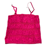 Fun &amp; Fun Top Einfarbige Träger Fuchsia Für Mädchen