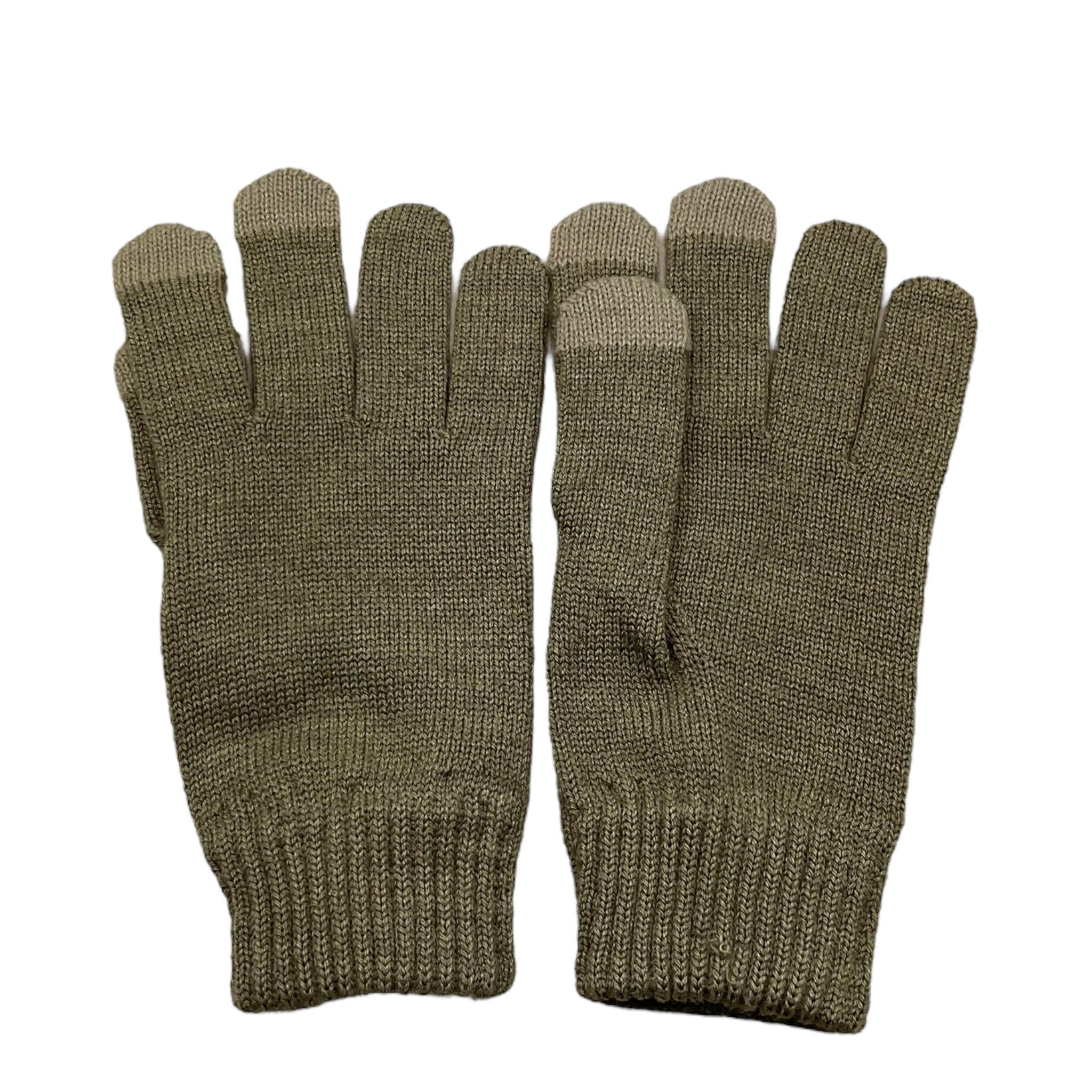 K-WAY guanti tinta unita con logo Verde per Bambino K61323W VERDE K-WAY 