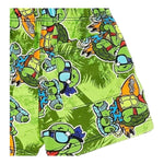 Mousse Bermuda Tinta Unita con Fantasia per Bambino NINJASURF VERDE MOUSSE 