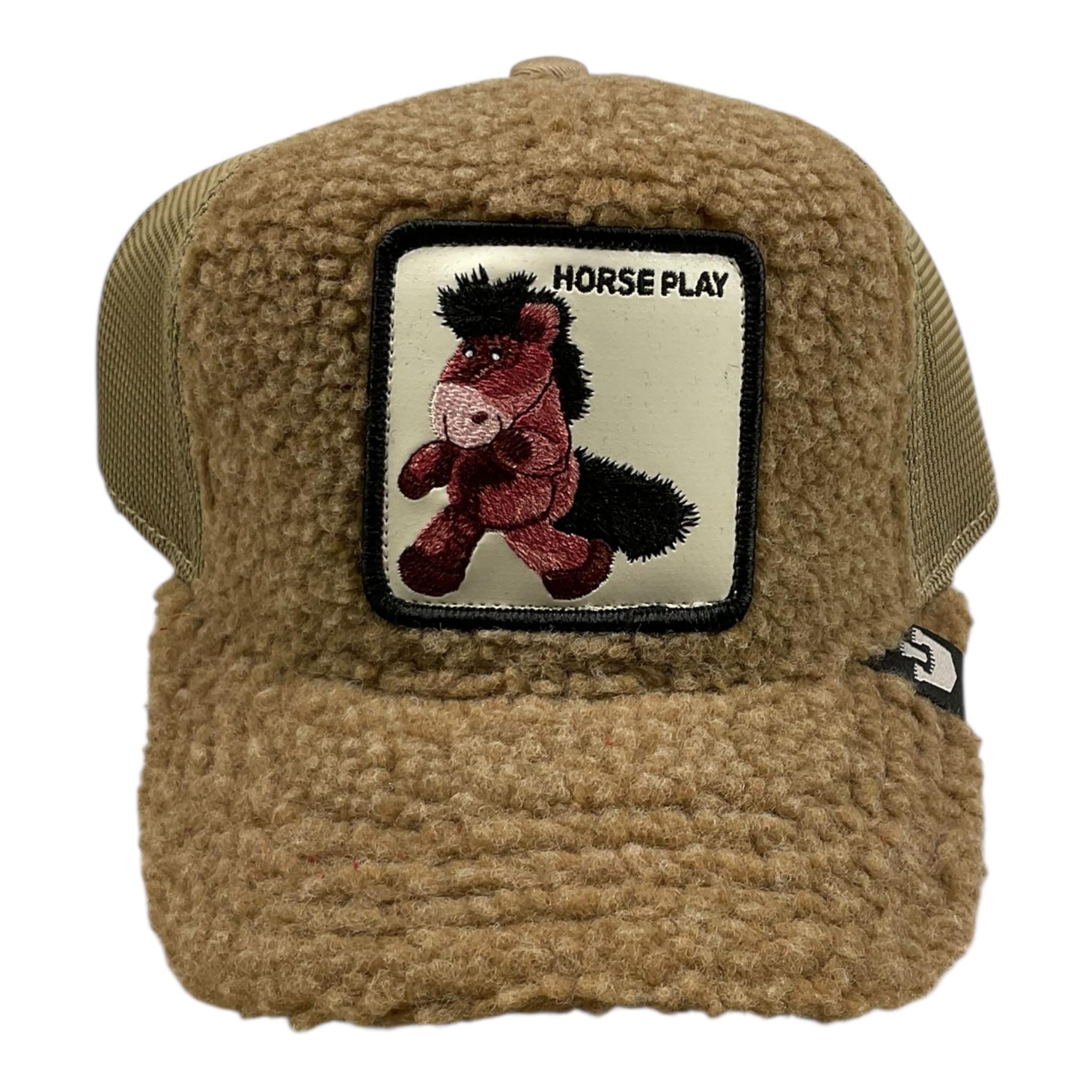 GOORIN BROS berretto tinta unita con ricamo animale Beige per Bambino 20333 BEIGE GOORIN BROS 