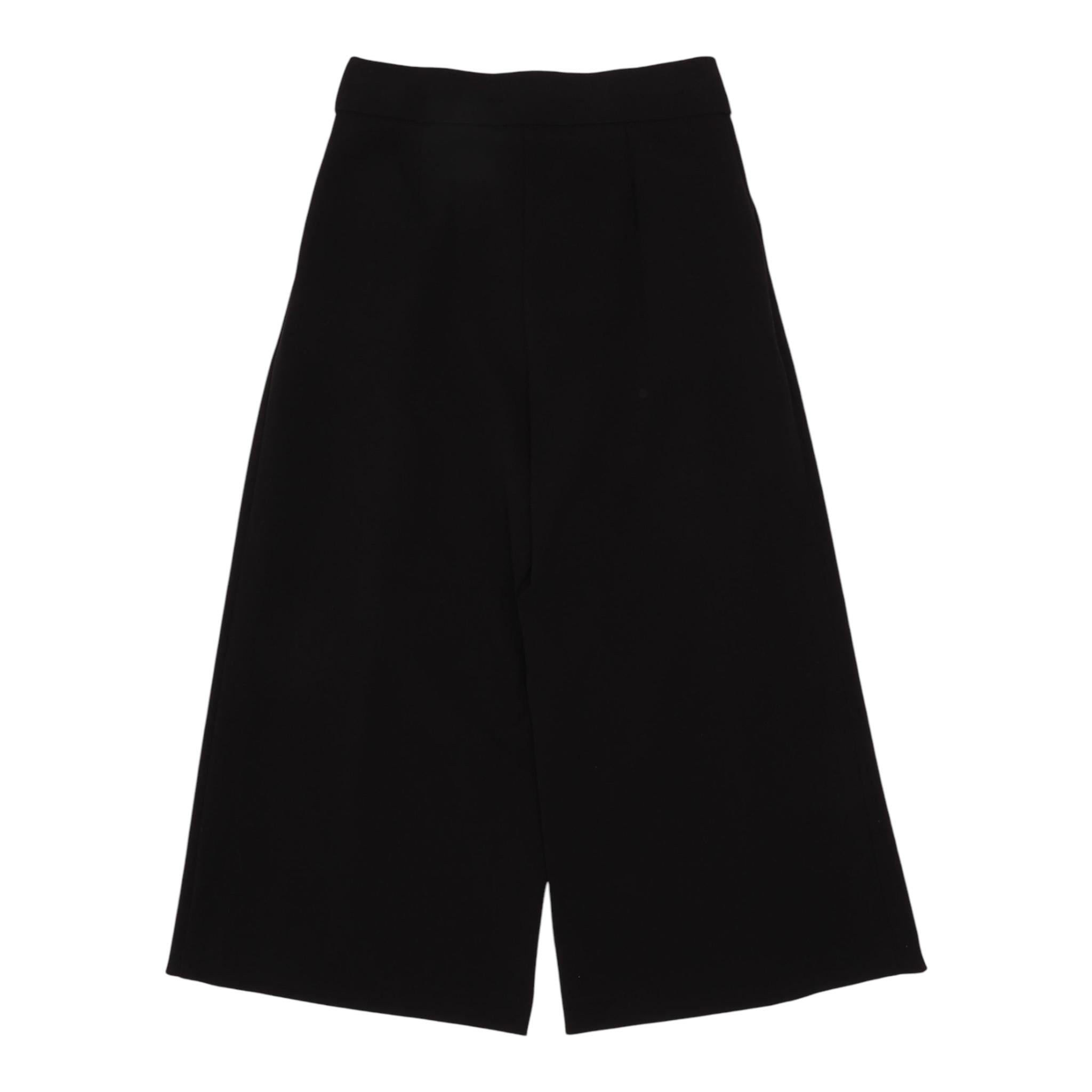 MOSCHINO pantalone tinta unita modello palazzo Nero per Bambina 242GJ2119 NERO MOSCHINO 