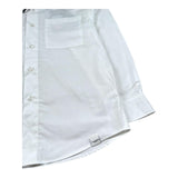 Paolo Pecora Camicia Manica Lunga Tinta Unita per Bambino PP4344 BIANCO PAOLO PECORA 