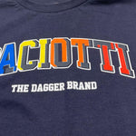 Cesare Paciotti T-Shirt Girocollo Tinta Unita con Stampa per Bambino TSP5111BJ BLU CESARE PACIOTTI 