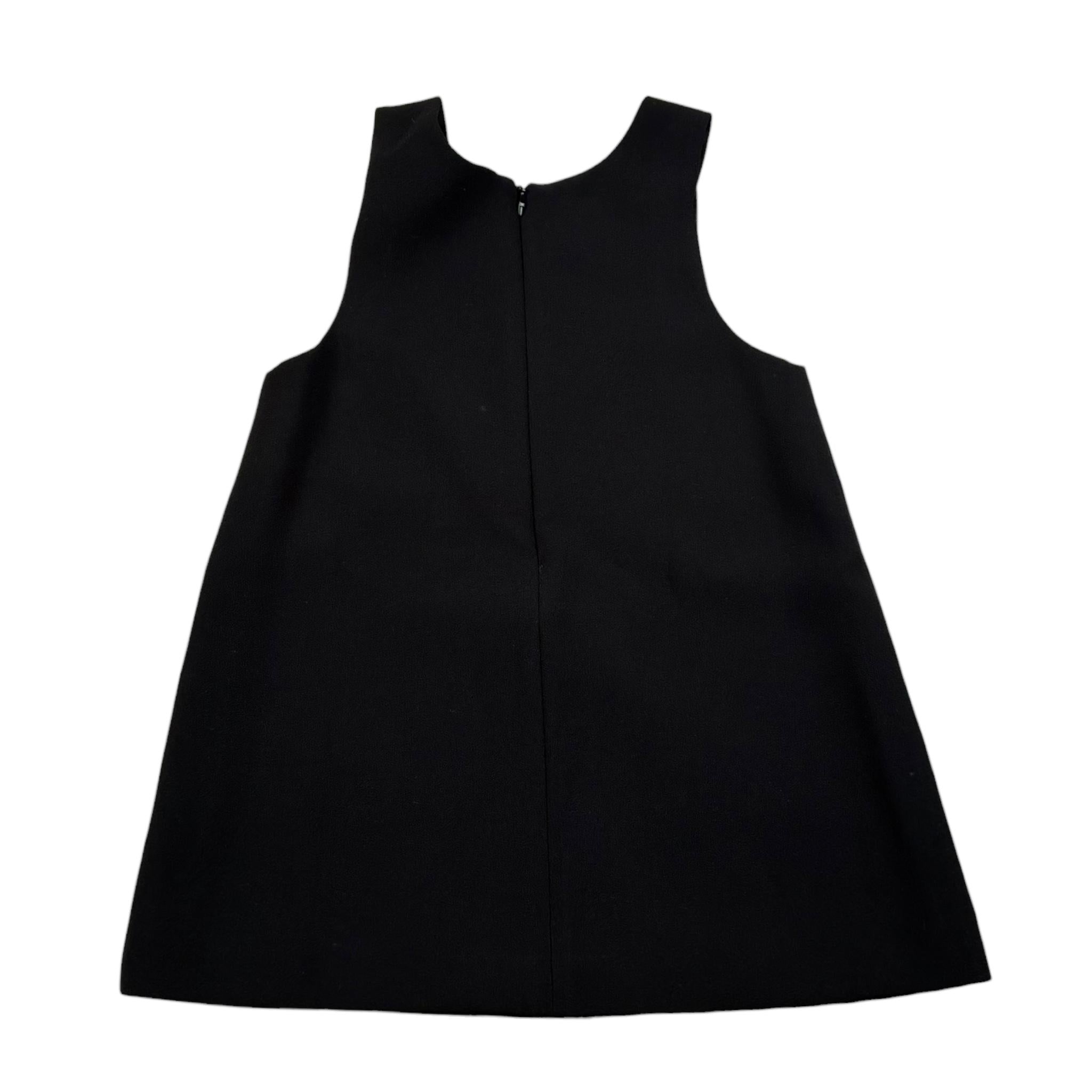 Elisabetta Franchi Abito Tinta Unita con Brillantini per Bambina EGAB190 NERO ELISABETTA FRANCHI 