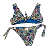 Cotazur 2-teiliges Kostüm Top-Höschen Multicolor Fantasy Print für Mädchen