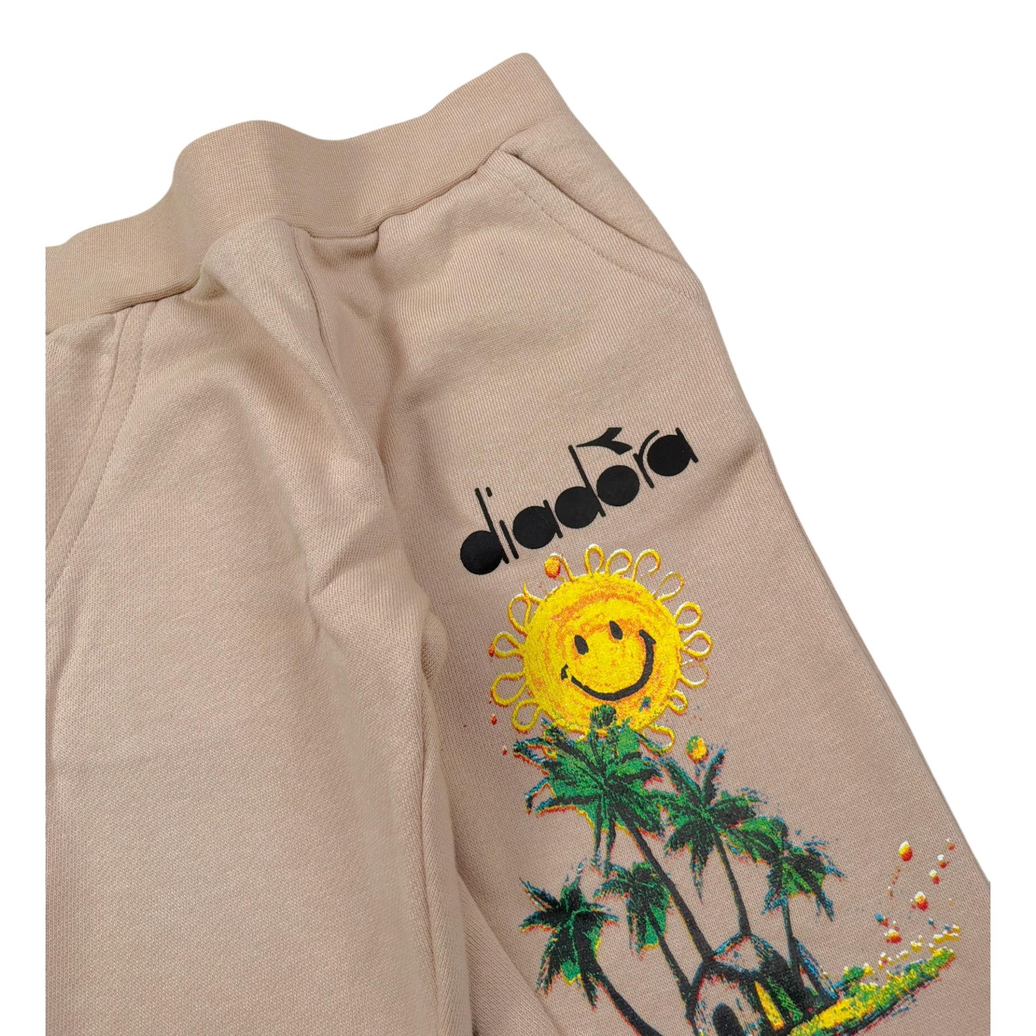 Diadora Completo 2 Pezzi Felpa-Pantalone Beige per Neonato 033243 BEIGE DIADORA 