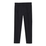 John Richmond Pantalone Tinta Unita con Girovita Regolabile per Bambino RIP25064PAJ NERO JOHN RICHMOND 