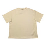 Dou Dou T-Shirt Girocollo Tinta Unita per Bambina DW8P61 PANNA DOU DOU 