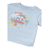 Mayoral T-Shirt Girocollo Tinta Unita con Stampa per Neonato 1065X AZZURRO MAYORAL 
