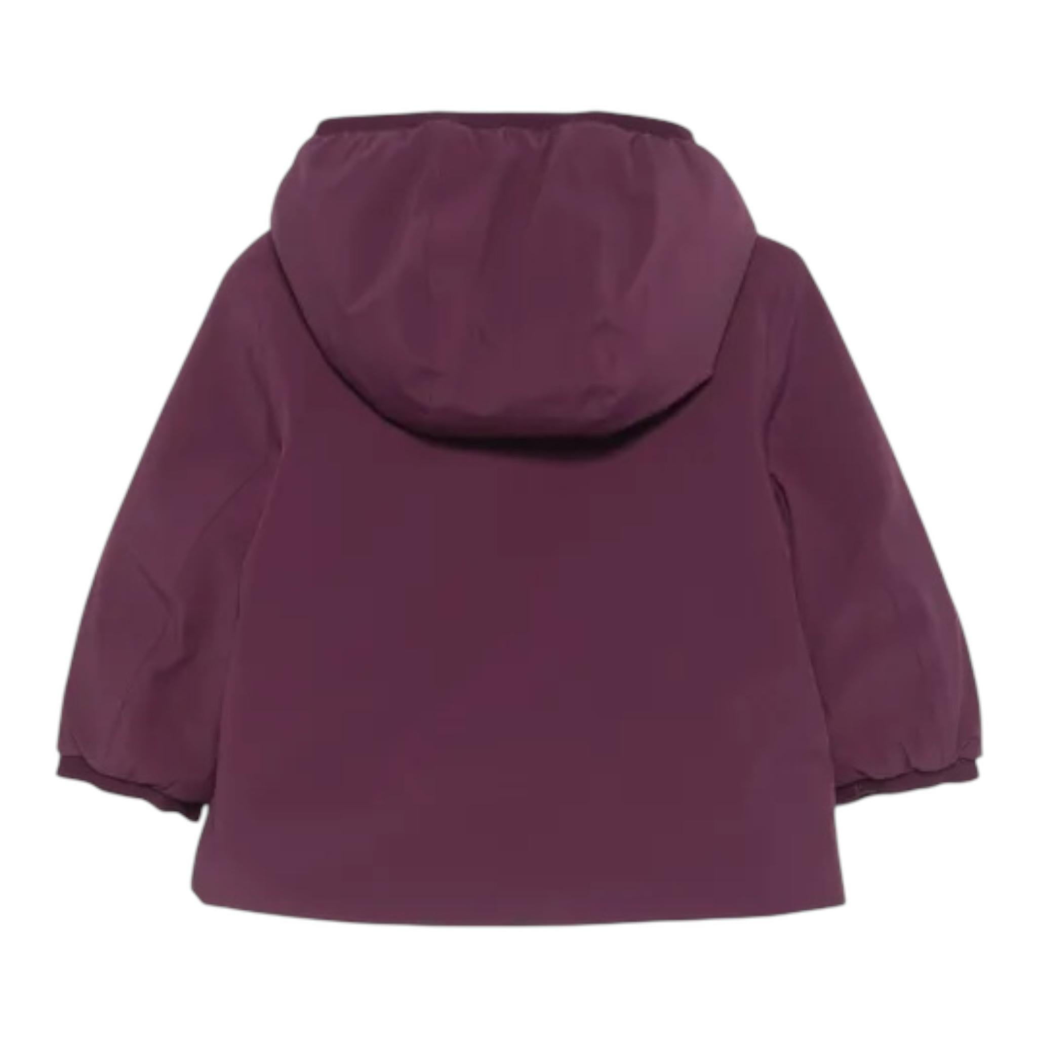 K-WAY giubbino bicolore reversibile  Bordeaux/lilla per Neonata K71338WXX BORDEAUX/LILLA K-WAY 