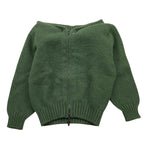 JURTA maglia tinta unita con zip e cappuccio Verde per Neonato BA4K03 VERDE JURTA 