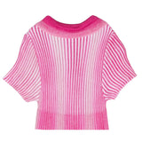 Missoni 2-teiliges Polo-Short-Set in Fuchsia für Mädchen