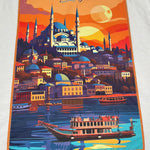 Move T-Shirt Tinta Unita Girocollo con Stampa per Bambino TURCHIA BIANCO MOVE 