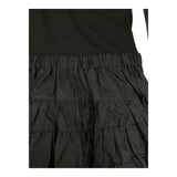 Meimeij Schwarzes einfarbiges ärmelloses Kleid für Mädchen