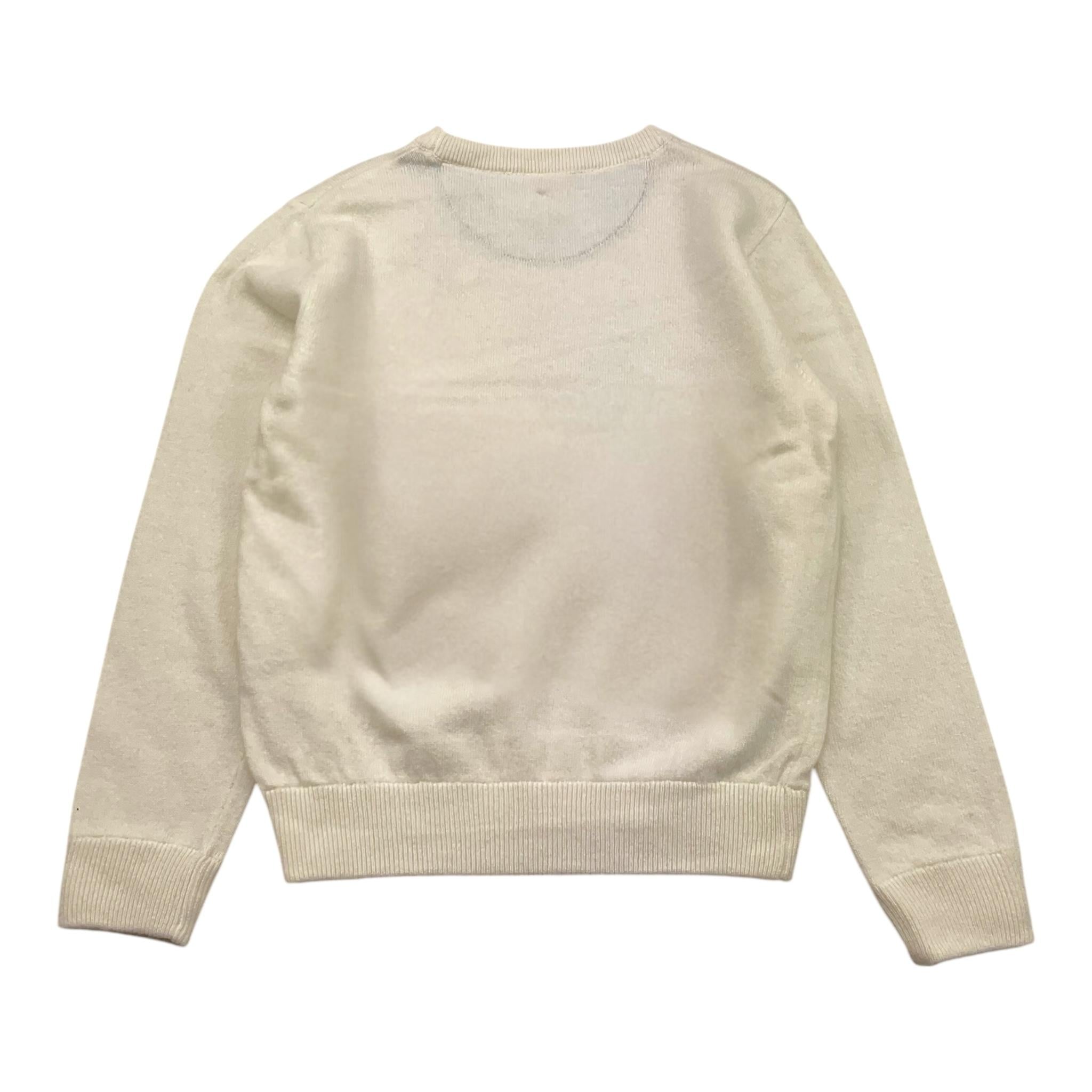 SAINT BARTH maglia girocollo tinta unita con stampa Bianco per Bambino NIXON BIANCO SAINT BARTH 