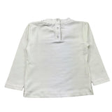 U+è BY MISS GRANT shirt tinta unita girocollo cn strass Bianco per Bambina UE1569 BIANCO U+è BY MISS GRANT 