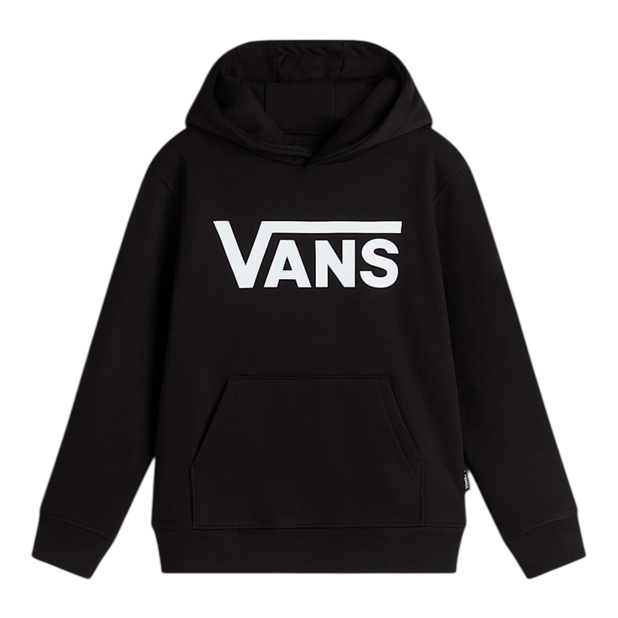 VANS felpa chiusa con cappuccio e stampa logo Nero per Neonato VN000JBMBLK1N NERO VANS 