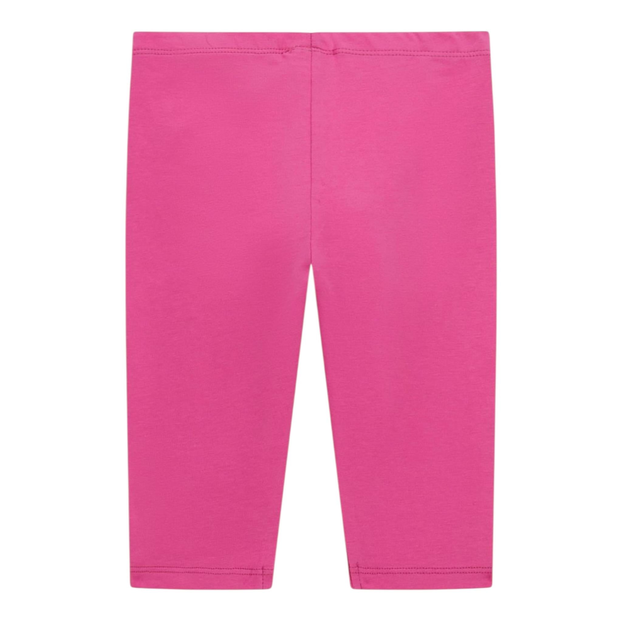 Guess Leggina Tinta Unita con Stampa per Bambina K5GB03J1314X FUXIA GUESS 