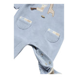 MAYORAL tutina manica lunga in ciniglia tinta unita Azzurro per Neonato 27933X AZZURRO MAYORAL 