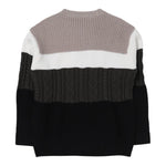EMPORIO ARMANI maglia girocollo tricolore con logo Multicolor per Bambino 6R4M59 MULTICOLOR EMPORIO ARMANI 